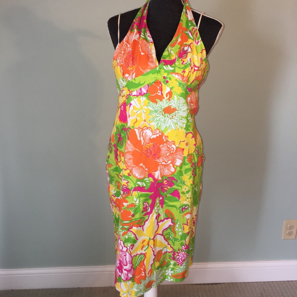 Dress - halter.